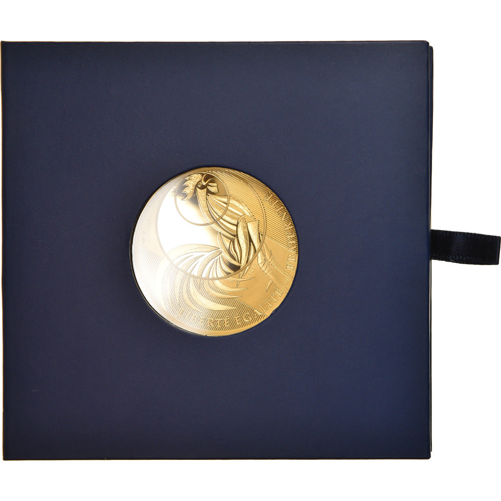 France, 1000 Euro, 2016, Paris, Coq, MS(65-70), Gold