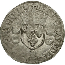 Moneda, Francia, Henri II, Douzain aux croissants, Uncertain date, Angers, BC+