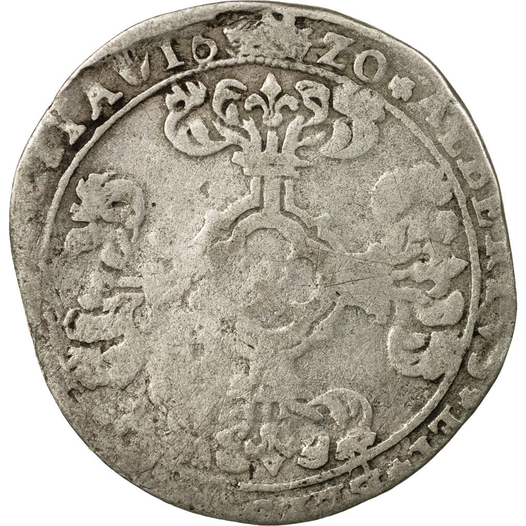 Coin, Spanish Netherlands, BRABANT, 3 Patards, 1620, Anvers, VF(20-25), Silver