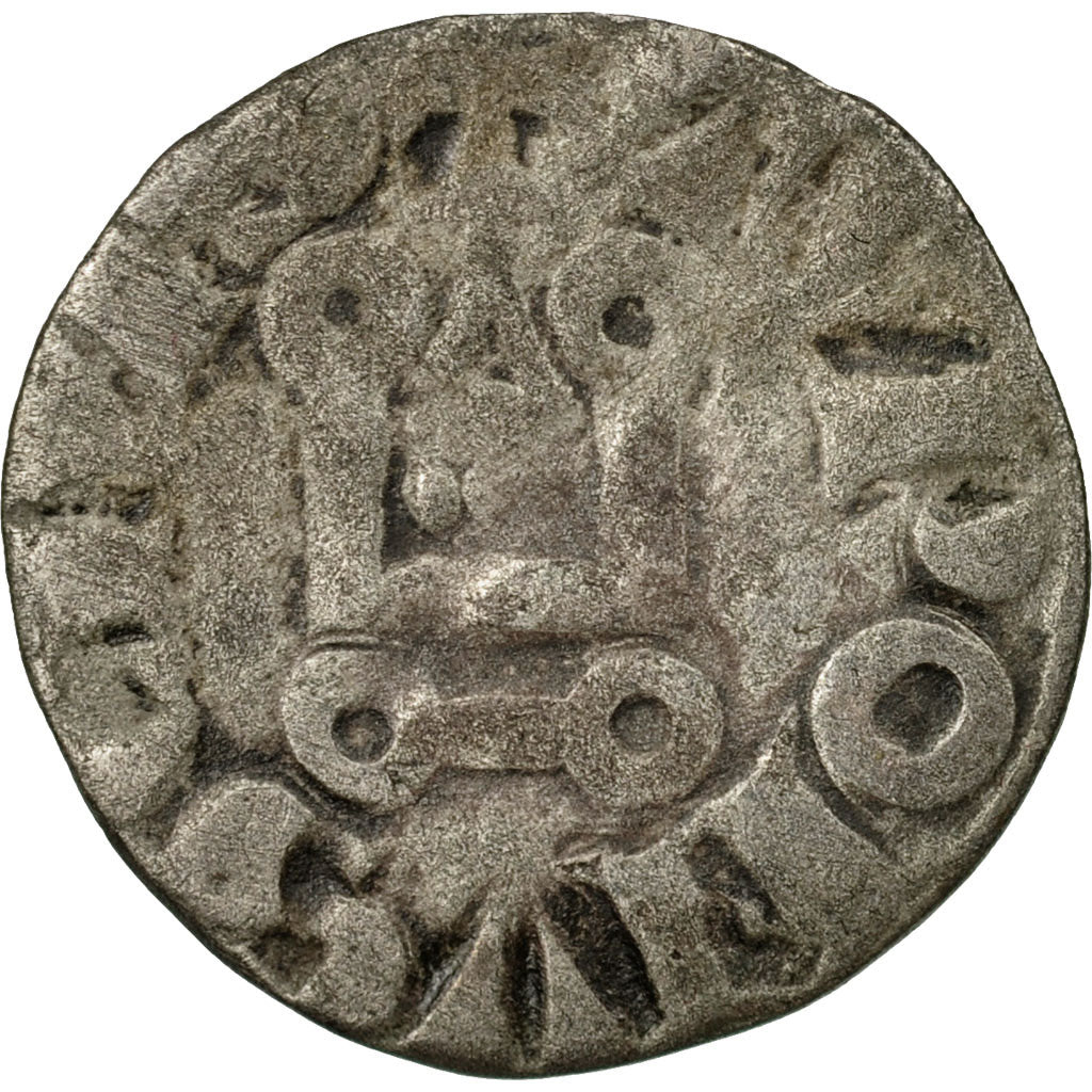Coin, France, Louis IX, Denier Tournois, F(12-15), Billon, Duplessy:193