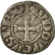 Moneda, Francia, Louis IX, Denier Tournois, MBC, Vellón, Duplessy:193