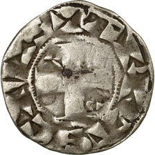 Coin, France, Philip II, Denier Parisis, Arras, VF(20-25), Silver, Duplessy:168