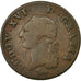 Moneda, Francia, Louis XVI, Sol ou sou, Sol, 1782, Orléans, BC+, Cobre