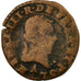 Moneda, Francia, Henri III, Double Tournois, Paris, BC, Cobre, CGKL:88