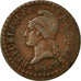 Moneta, Francia, Dupré, Centime, AN 6, Paris, MB+, Bronzo, KM:646, Gadoury:76