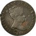 Moneta, Spagna, Isabel II, 8 Maravedis, 1850, Jubia, MB, Rame, KM:531.2