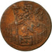 Coin, Netherlands, HOLLAND, Duit, 1780, EF(40-45), Copper, KM:80
