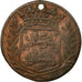 Moneta, Paesi Bassi, WEST FRIESLAND, Duit, 1765, MB+, Rame, KM:A125