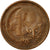 Moneda, Australia, Elizabeth II, Cent, 1974, MBC+, Bronce, KM:62