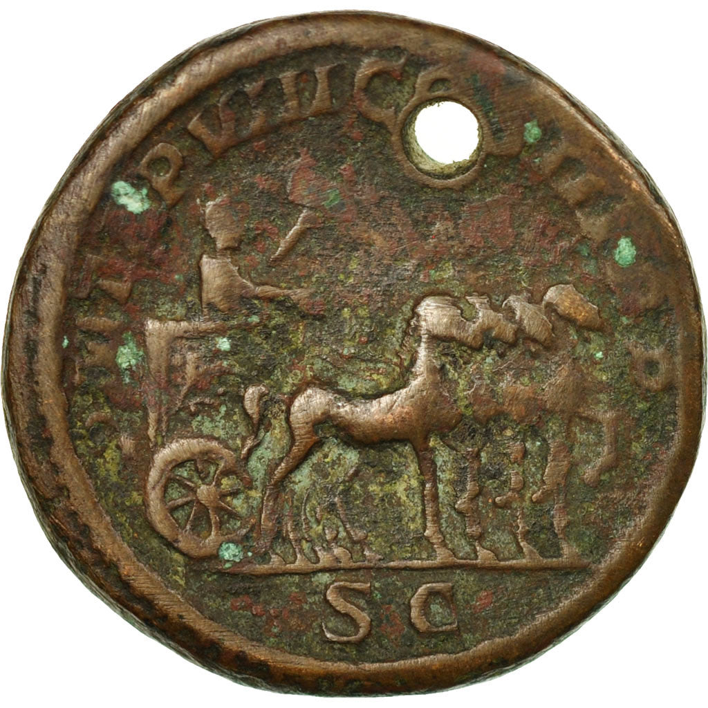 Coin, Severus Alexander, As, 229, Rome, VF(30-35), Bronze, RIC:498