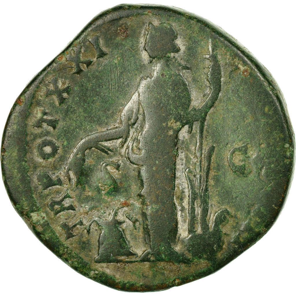 Coin, Antoninus Pius, Sestertius, 157-158, Rome, VF(20-25), Bronze, RIC:981