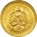 Coin, Mexico, 2-1/2 Pesos, 1945, Mexico City, MS(63), Gold, KM:463