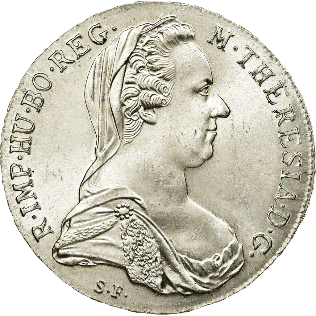 Coin, Austria, Joseph II, Thaler, 1780, Official restrike, MS(64), Silver, KM:T1