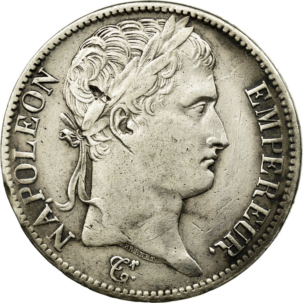Coin, France, Napoléon I, 5 Francs, 1811, Lille, VF(30-35), Silver, KM:694.16