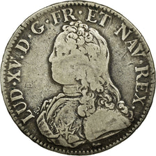 Moneta, Francia, Louis XV, Ecu aux branches d'olivier, 1735, Paris, MB, Argento