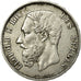 Coin, Belgium, Leopold II, 5 Francs, 5 Frank, 1873, EF(40-45), Silver, KM:24