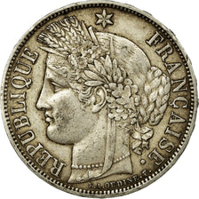Coin, France, Cérès, 5 Francs, 1870, Paris, EF(40-45), Silver, KM:819