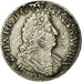 Coin, France, Louis XIV, 1/2 Ecu aux palmes, 1696, Poitiers, EF(40-45), Silver