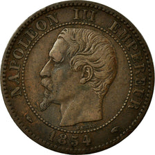 Monnaie, France, Napoleon III, Napoléon III, 2 Centimes, 1854, Paris, TTB