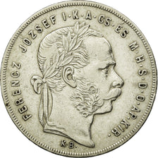 Coin, Hungary, Franz Joseph I, Forint, 1878, Kremnitz, EF(40-45), Silver