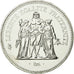 Coin, France, Hercule, 50 Francs, 1980, Paris, MS(64), Silver, KM:941.1