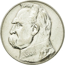 Coin, Poland, 10 Zlotych, 1938, Warsaw, AU(50-53), Silver, KM:29