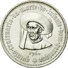 Coin, Portugal, 20 Escudos, 1960, MS(63), Silver, KM:589