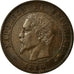Moneta, Francia, Napoleon III, Napoléon III, 2 Centimes, 1854, Strasbourg, BB+