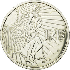 France, 15 Euro, 2008, AU(55-58), Silver, KM:1535