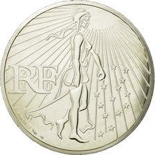 France, 50 Euro, 2010, MS(64), Silver, Gadoury:9, KM:1644