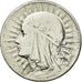 Coin, Poland, 5 Zlotych, 1933, Warsaw, VF(30-35), Silver, KM:21