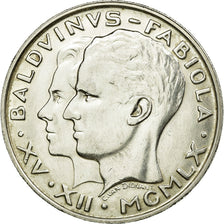 Coin, Belgium, 50 Francs, 50 Frank, 1960, Brussels, AU(55-58), Silver, KM:152.1