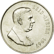 Coin, South Africa, Rand, 1967, MS(63), Silver, KM:72.2