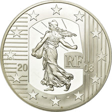 Francia, 1-1/2 Euro, 50ème Anniversaire de la Vème République, 2008, SPL+