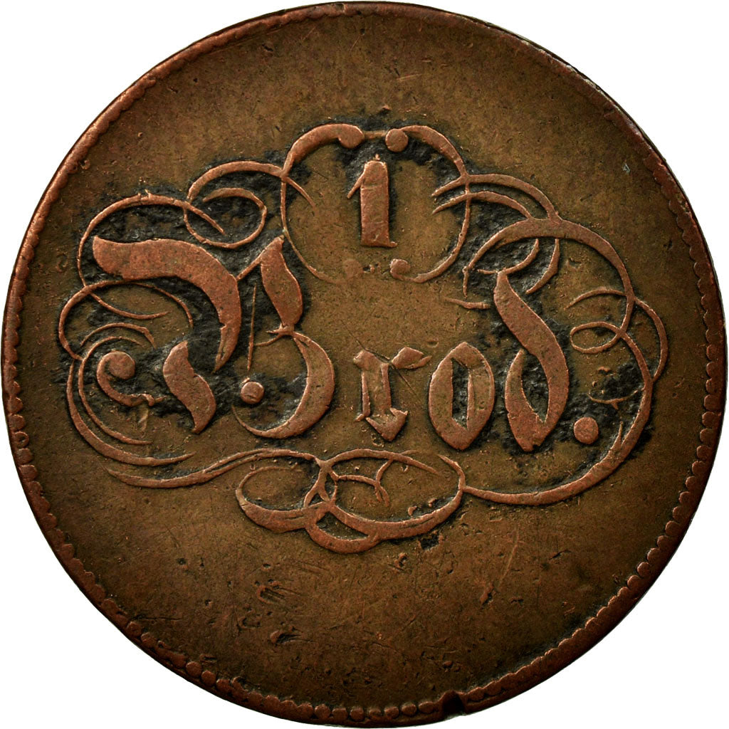 Monnaie, Etats allemands, Brotmarke, 1847, Wuppertal-Elberfeld, TTB, Cuivre