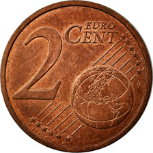 Eurozone, 2 Euro Cent, Double revers, SUP, Coppered Steel