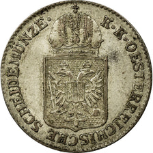 Moneta, Austria, Franz Joseph I, 6 Kreuzer, 1849, Vienne, BB+, Argento, KM:2200