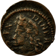 Moneda, España, CATALONIA, Charles III, Dinero, 1707-1711, Barcelone, BC+