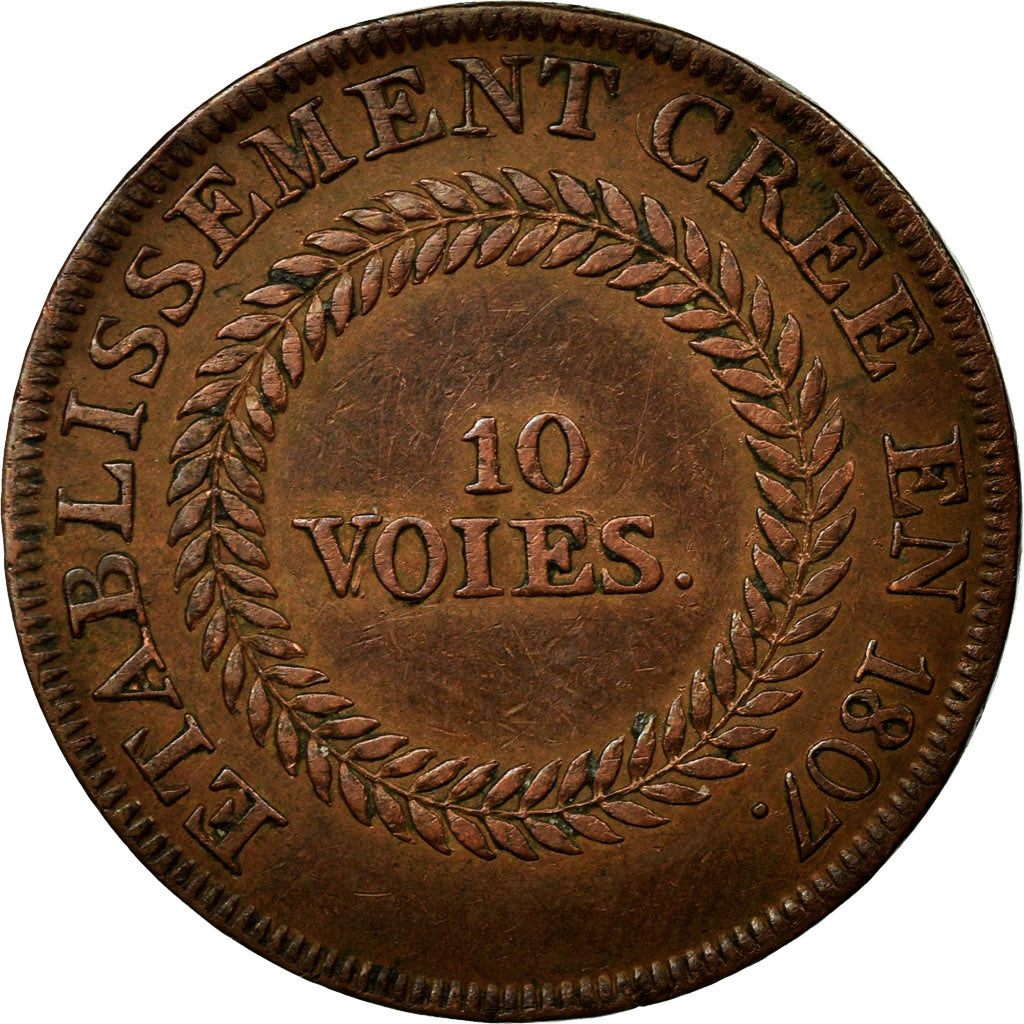 Francia, Token, Corporations, Eau filtrée, 1811, BB, Rame