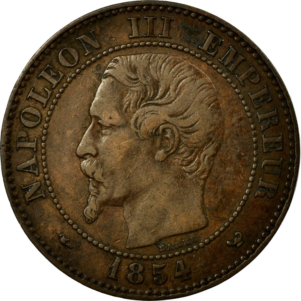 Coin, France, Napoleon III, Napoléon III, 2 Centimes, 1854, Lille, EF(40-45)