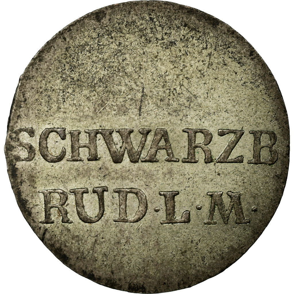 Munten, Duitse staten, SCHWARZBURG-RUDOLSTADT, Ludwig Friedrich II, Groschen