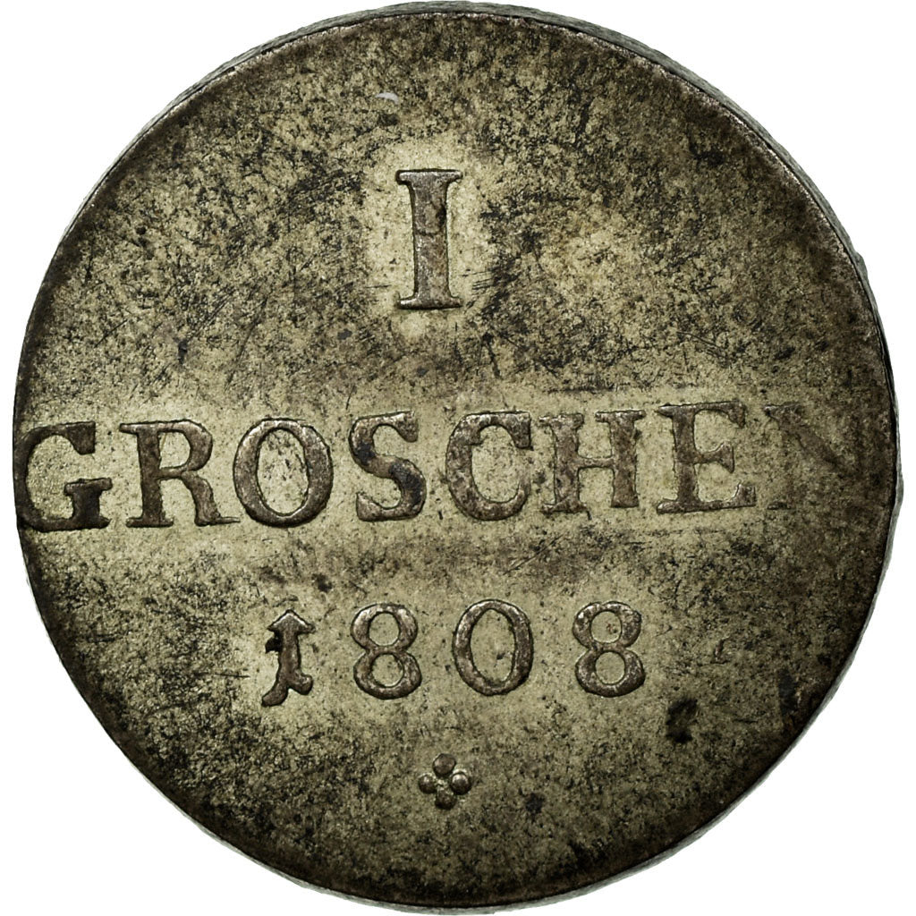 Munten, Duitse staten, SCHWARZBURG-RUDOLSTADT, Ludwig Friedrich II, Groschen