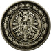 Coin, GERMANY - EMPIRE, Wilhelm I, 20 Pfennig, 1888, Berlin, EF(40-45)