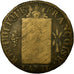 Coin, France, Sol aux balances françoise, Sol, 1793, Limoges, F(12-15), Bronze