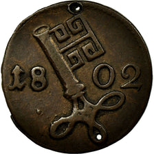 Coin, German States, BREMEN, 2-1/2 Schwaren, 1802, VF(30-35), Copper, KM:220