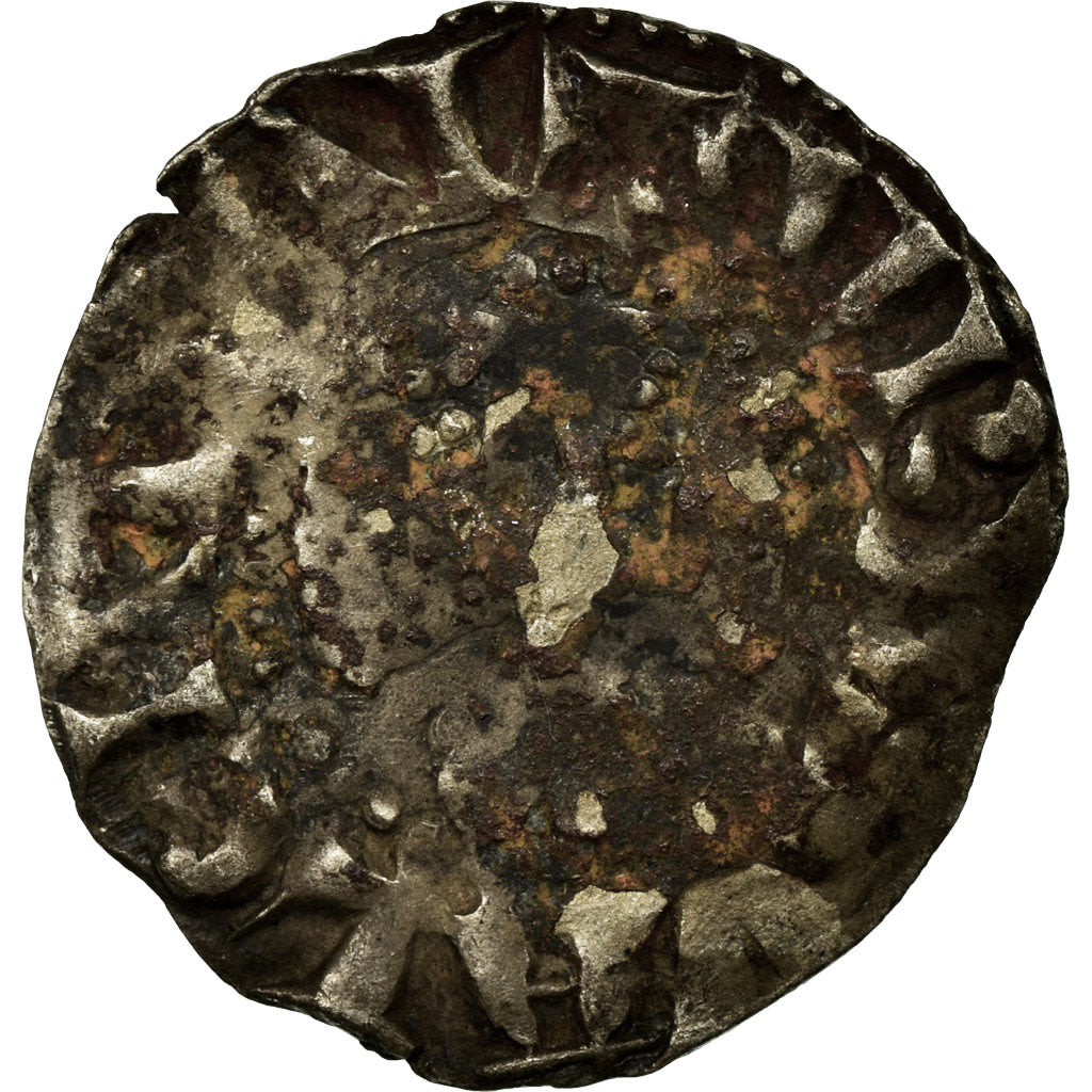 Coin, France, Dauphiné, Anonymous, Denarius, Valence, VF(20-25), Silver