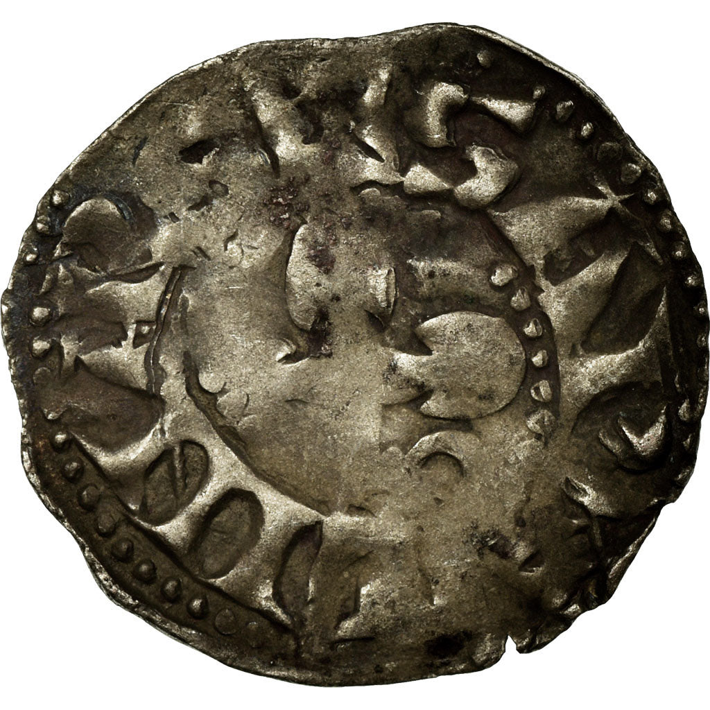 Coin, France, Dauphiné, Anonymous, Denarius, Valence, VF(20-25), Silver