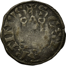 Moneda, Francia, Philip II, Denier Tournois, Saint-Martin de Tours, BC, Plata