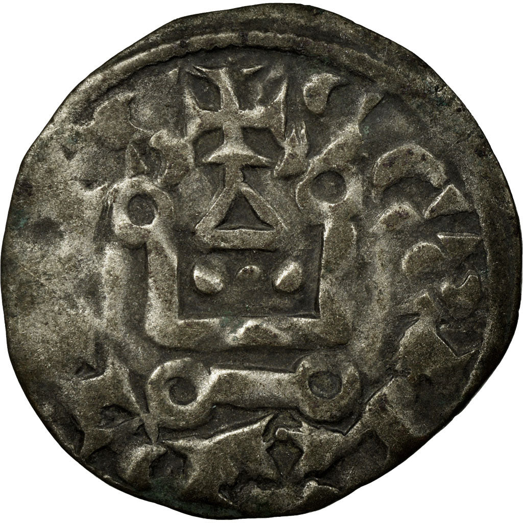 Coin, France, Touraine, Denarius, Saint-Martin de Tours, VF(20-25), Silver