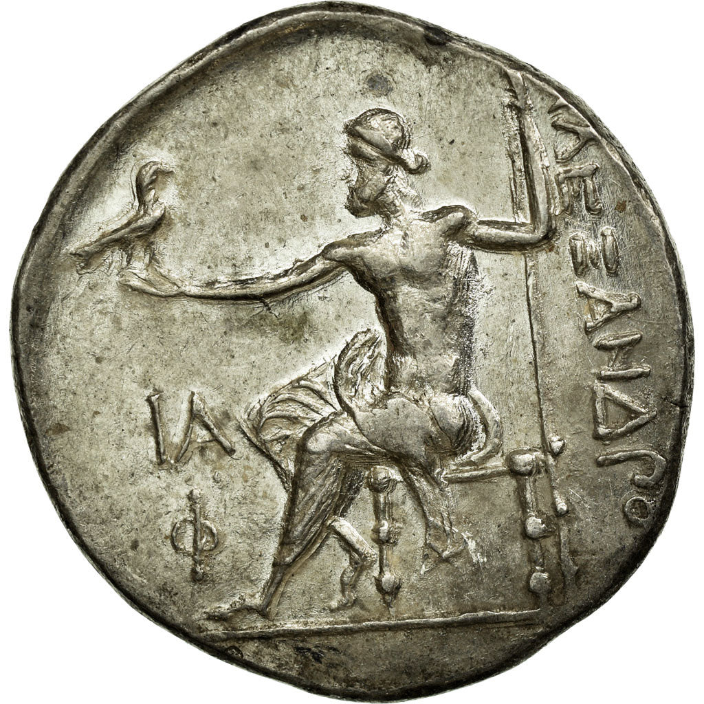 Monnaie, Royaume de Macedoine, Alexandre III, Tétradrachme, Phaselis, Fourrée